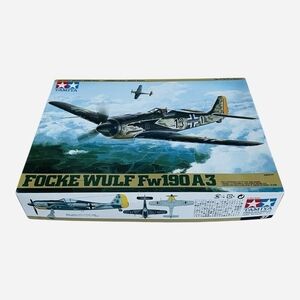 Tamiya 1/48 Scale Focke-Wulf Fw190 A-3 Plastic Model Airplane Kit NIB